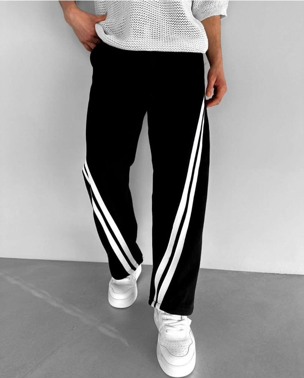 Stylefizz Cross Track Pants – Streetwear Athletic Joggers for Men & Women