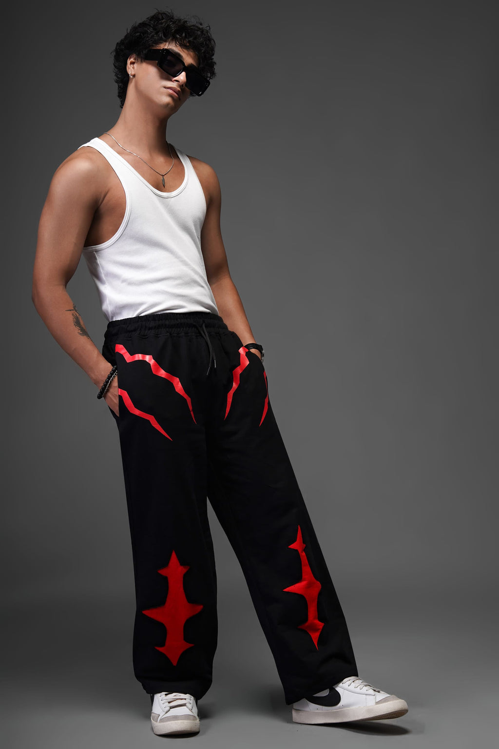 Stylefizz Modern Track Pants – Minimal Streetwear Joggers with Contemporary Fit