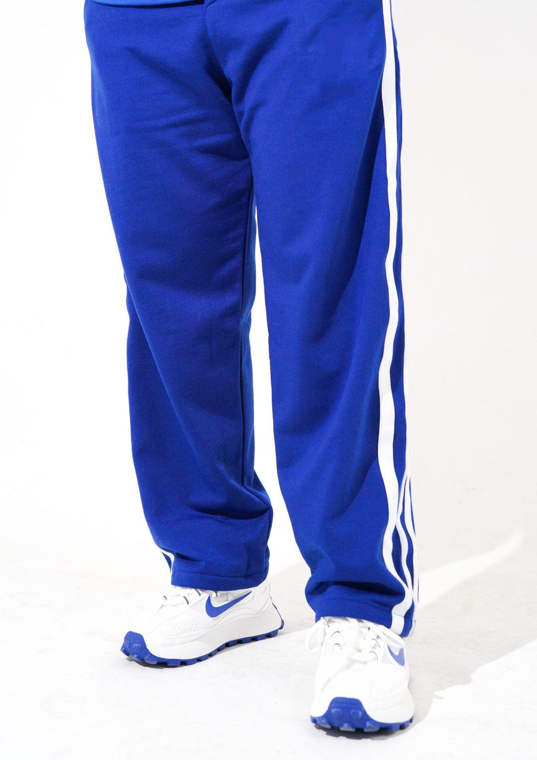 Stylefizz Men’s Royal Blue Track Pants – Athletic Streetwear Comfort Fit